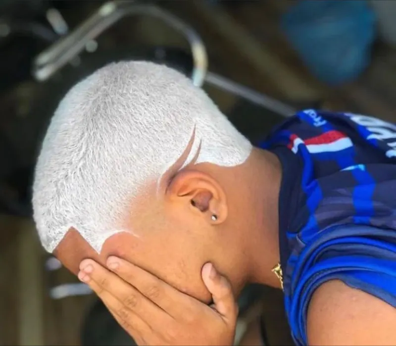 Resultado de coloração masculina