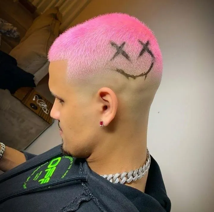 Coloração masculina com acabamento profissional
